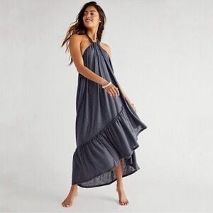 Free People Beach Ribbed Convertible Maxi Skirt/Dress